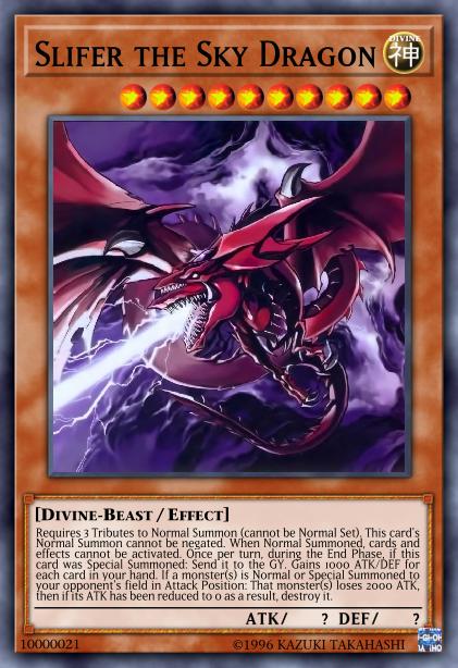 Slifer, le Dragon Céleste