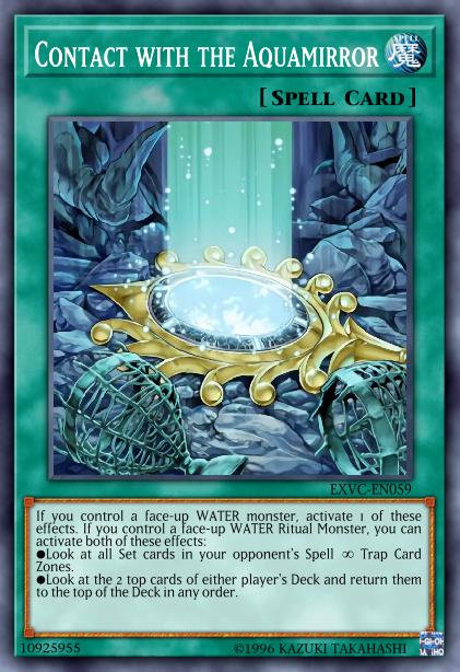 Communication avec l'Aquamiroir