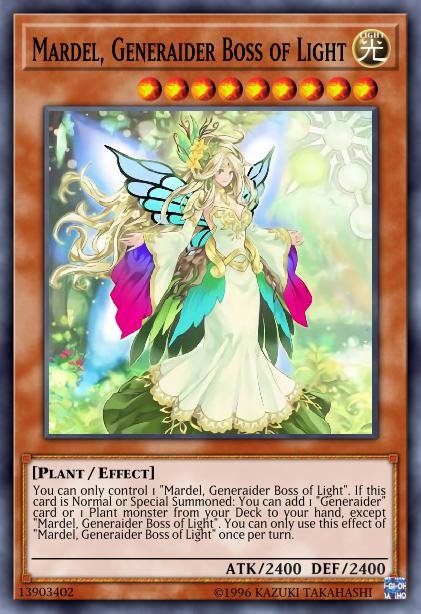 Mardel, Boss Genèraideur de la Lumière