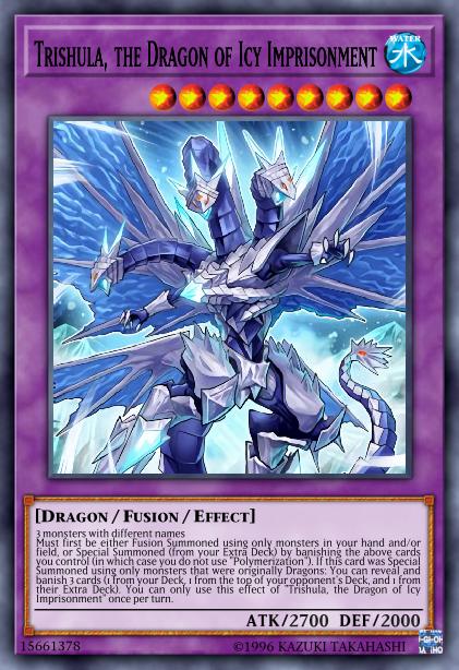 Trishula, le Dragon de l'Emprisonnement Glacial