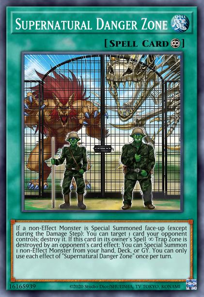 Zone de Danger Surnaturel