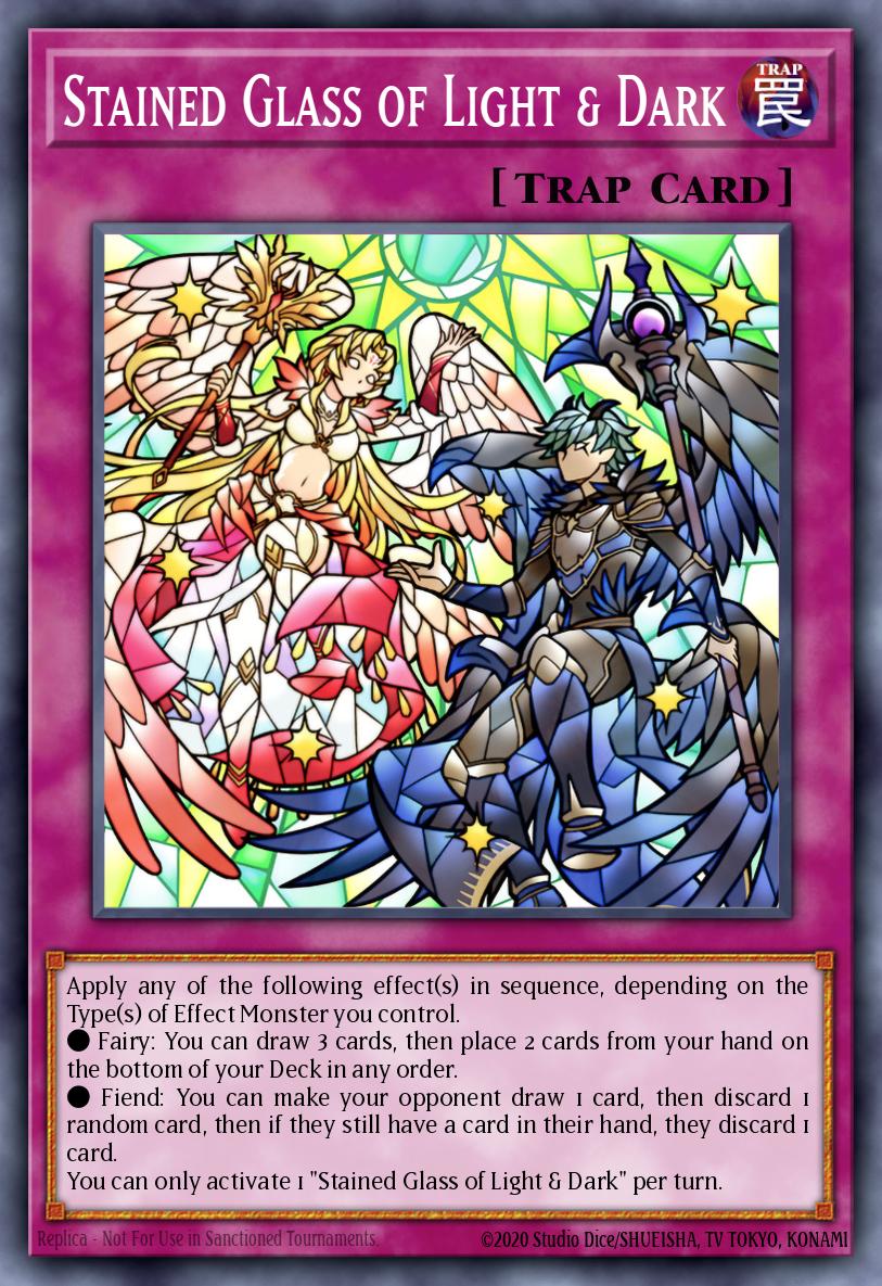 Vitrail de la Lumière et des Ténèbres