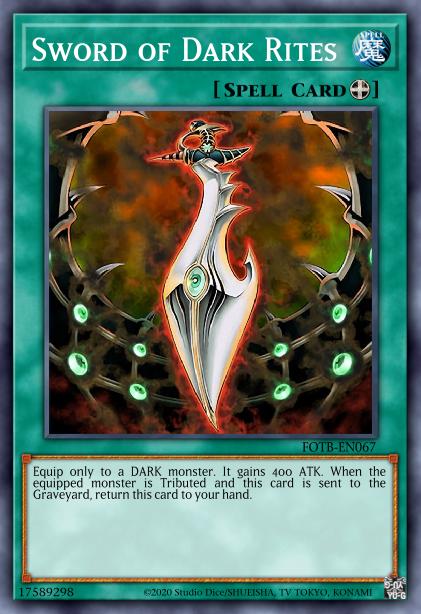 Épée des Rites Ténébreux