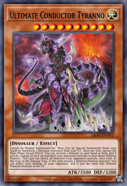 Tyranno Ultime-Conducteur