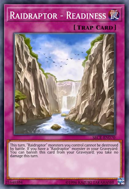 Raidraptor - Réactivité