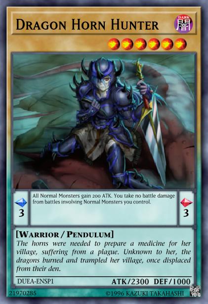 Chasseuse de Cornes de Dragon