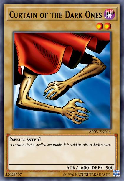 Rideau des Plus Sombres