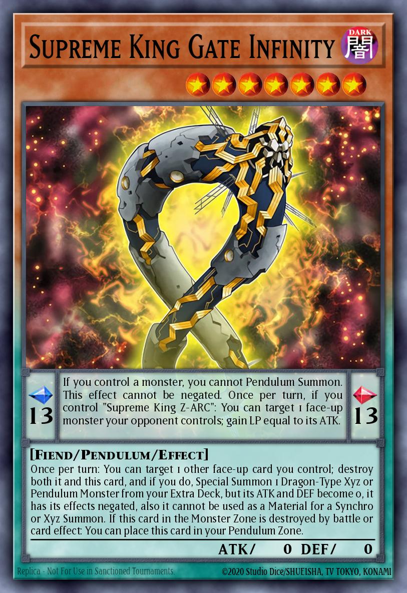 Infinité, Roi Suprême du Portail