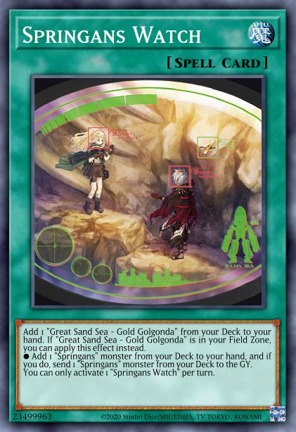 Observation Springans