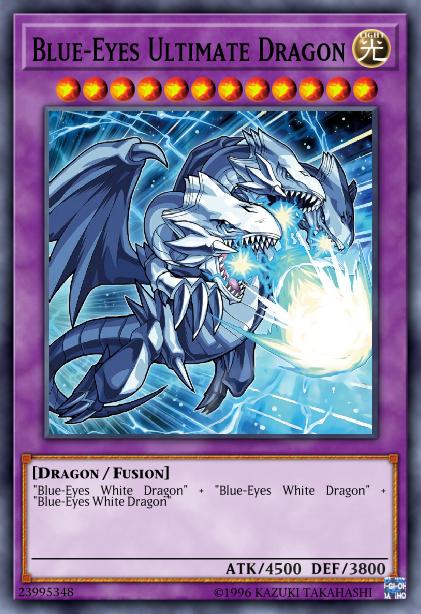 Dragon Ultime aux Yeux Bleus