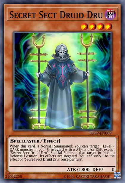 Druide Dru Secte Secrète