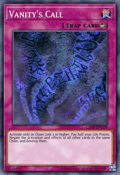 Appel de la Vanité