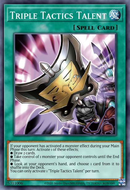 Talent des Triples Tactiques