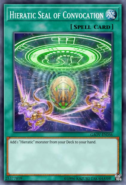 Sceau Hiératique de la Convocation