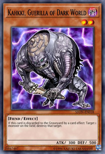 Kahkki, Guérilla du Monde Ténébreux