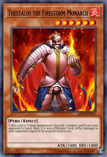 Thestalos, le Monarque de la Tempête de Feu