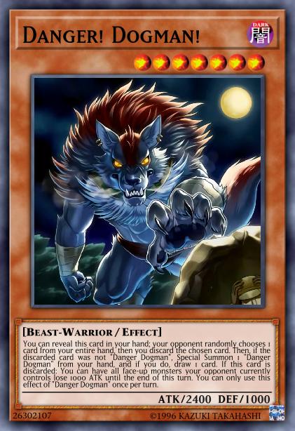 Danger ! Homme-Chien !