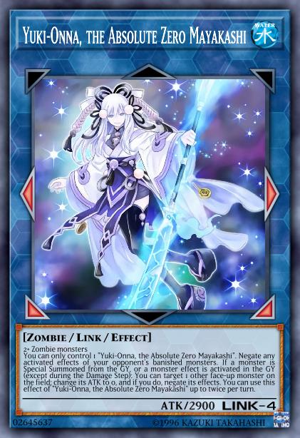 Yuki-Onna, Mayakashi du Zéro Absolu