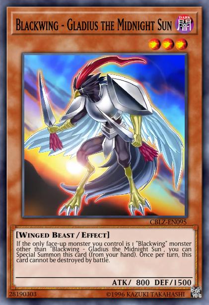 Aile Noire - Gladius du Soleil de Minuit