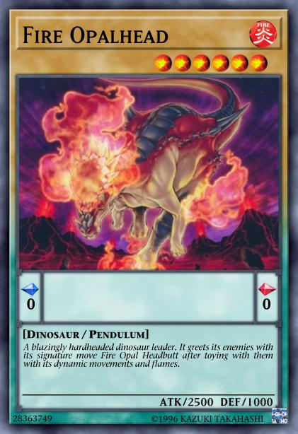 Tête d'Opale de Feu