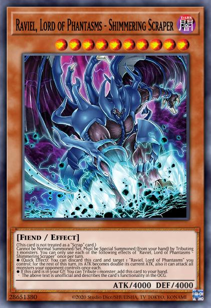 Raviel, Empereur des Phantasmes - Frappe Chatoyante