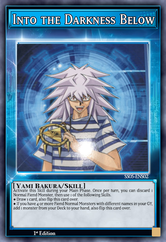 Into the Darkness Below