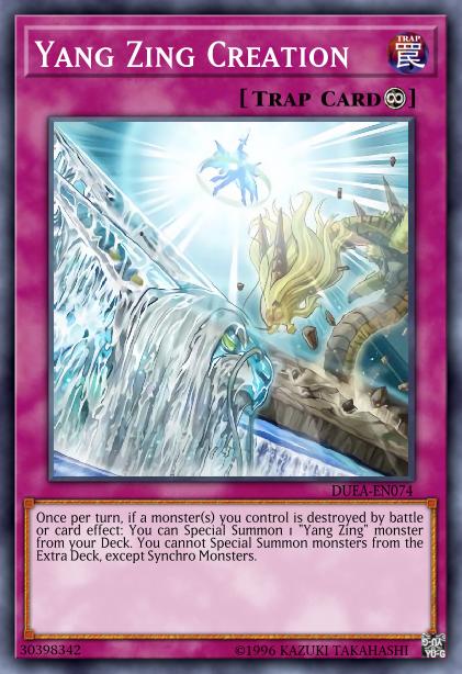 Création du Yang Zing