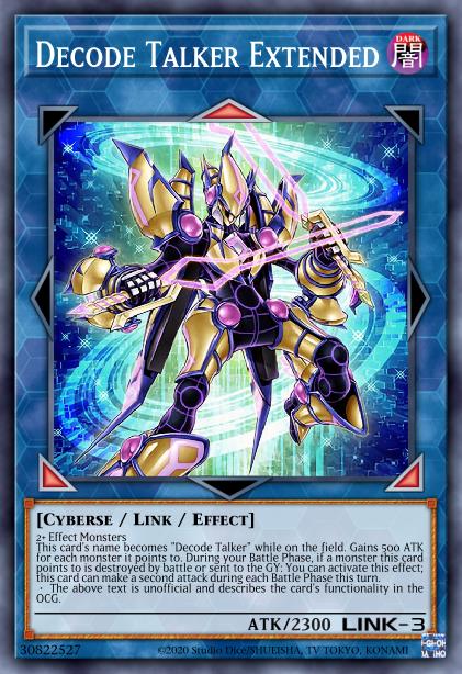 Décodeur Bavard Étendu