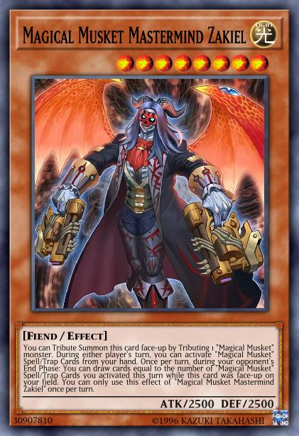 Zakiel, Cerveau de la Magie de Mousquet