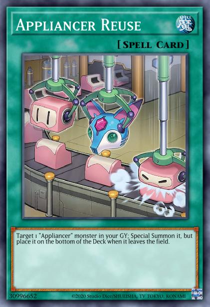 Réutilisation Électroménageur