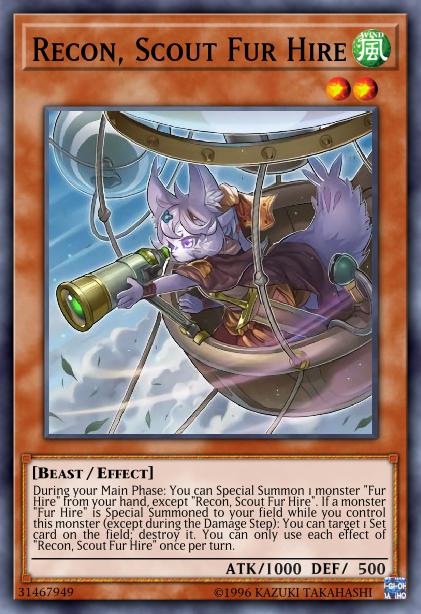 Recon, Éclaireuse Mercefourrure