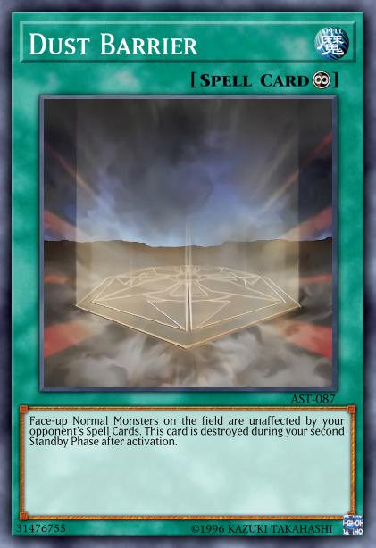 Barrière de Poussière