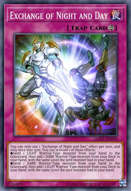 Échange de Jour et Nuit