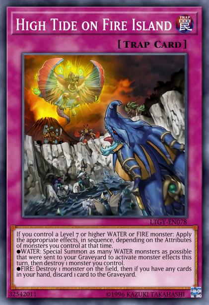 Marée Haute Île du Feu