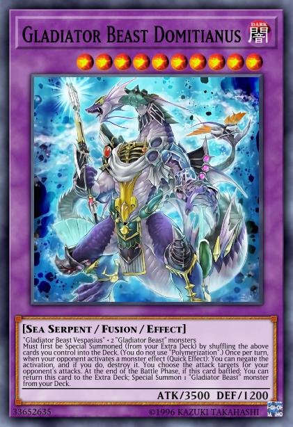 Domitianus, Bête Gladiateur