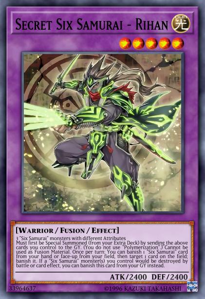 Six Samouraïs Secrets - Rihan