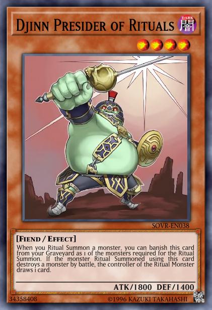 Démon Jinn, Maître des Rituels