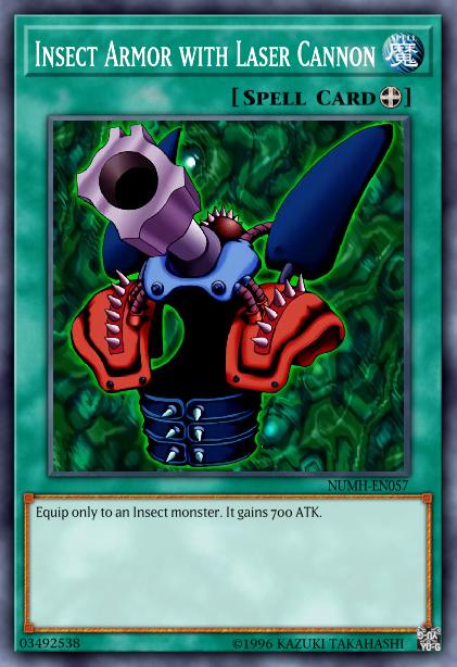 Armure d'Insecte avec Canon Laser