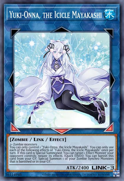 Yuki-Onna, Mayakashi de la Stalactite