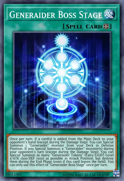 Niveau Boss Genèraideur