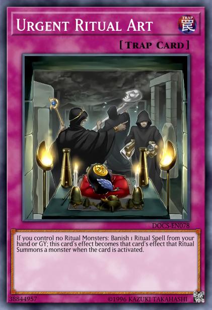 Art du Rituel Urgent