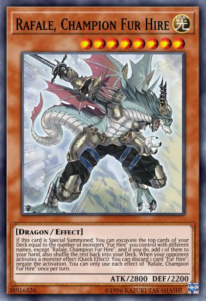 Rafale, Champion Mercefourrure