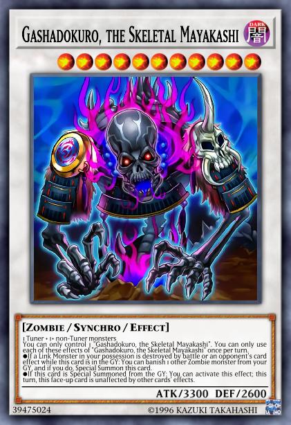 Gashadokuro, Mayakashi du Squelette