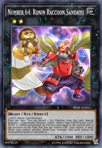 Numéro 64 : Ronin Raton Laveur Sandayu