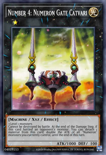 Numéro 4 : Porte Numeron Catvari