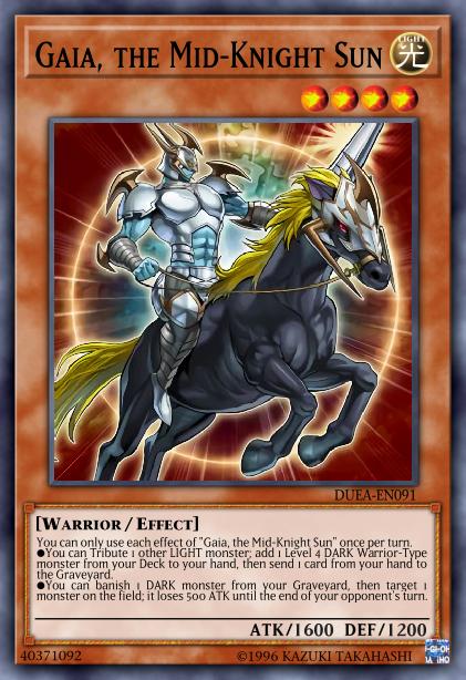 Gaïa le Mi-Chevalier du Soleil