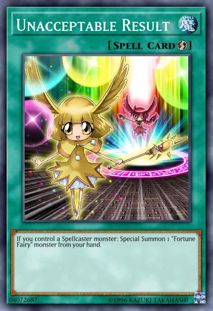 Résultat Inacceptable