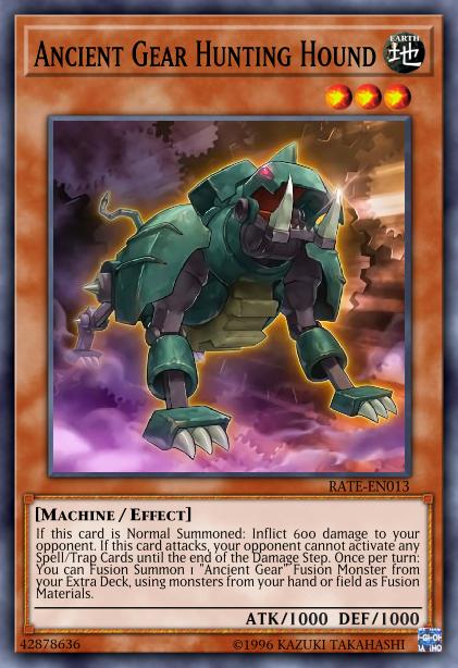 Chien de Chasse Rouages Ancients