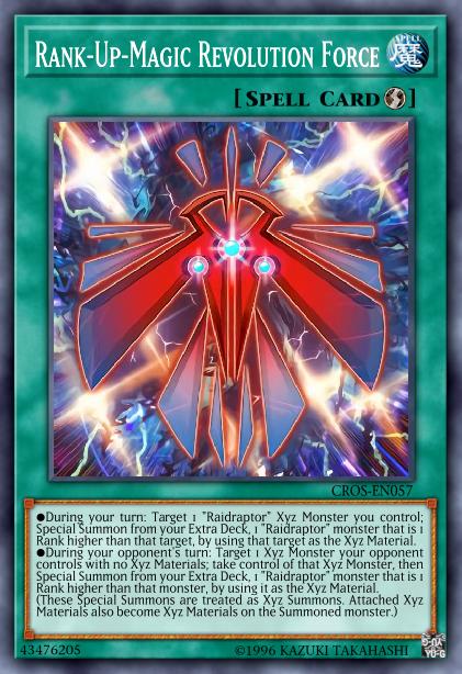 Force de la Révolution Magie-Rang-Plus