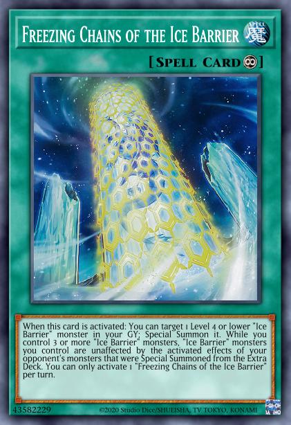 Chaînes Glaciales de la Barrière de Glace